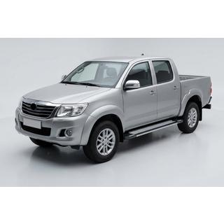 Boční nášlapy Rainbow (2 ks, hliník) Toyota Hilux 2006–2015 fotografie 1