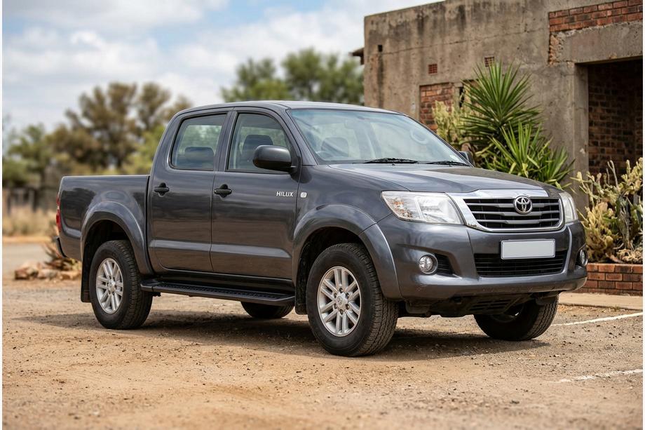Toyota Hilux 2006–2015 Boční nášlapy Allmond Black (2 ks, hliník) Image