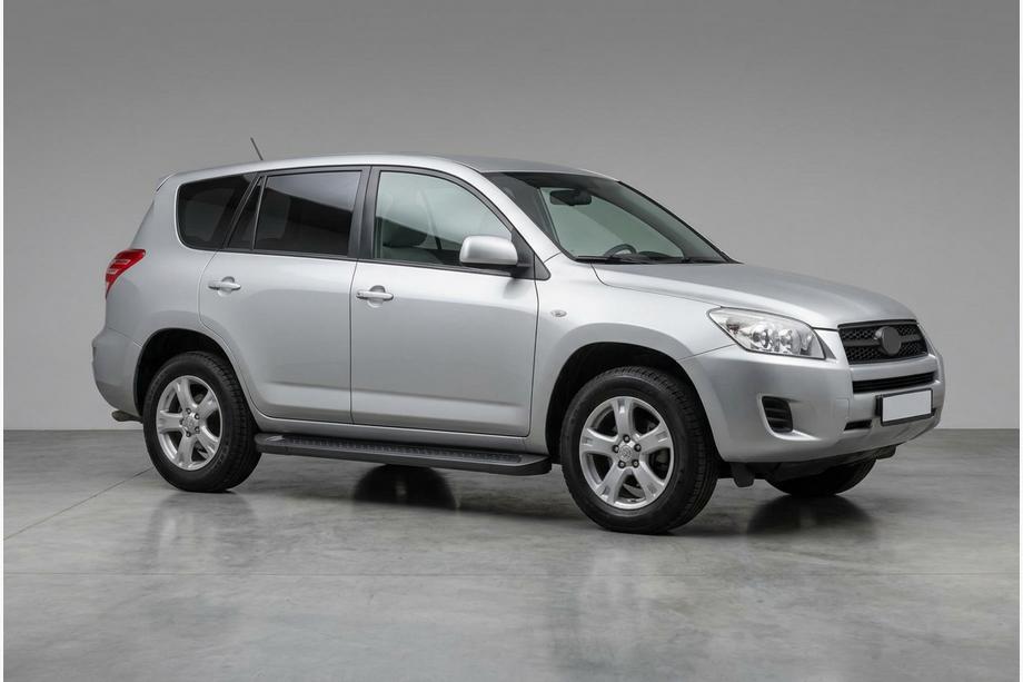 Toyota Rav 4 2006–2013 Boční prahy Allmond Black (2 ks, hliník) Image