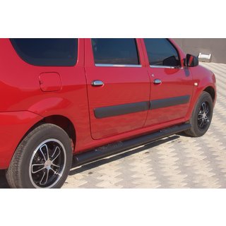 Boční trubky Black (2 ks, nerez) Lada Largus 2012– fotografie 2