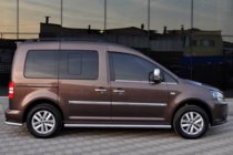 Volkswagen Caddy 2020– Boční trubky BB001 (2 ks, nerez) fotografie 8