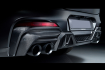 BMW X4 G02 2018– Sada bodykitu LRT-Design Carbon (pro M-Sport 2018-2021) fotografie 4