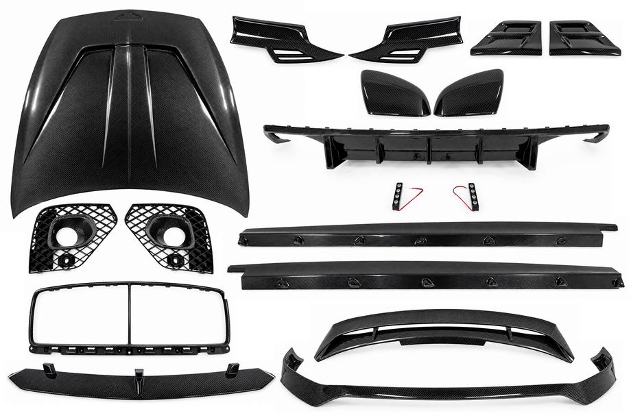 Bentley Bentayga 2015–2025 Sada bodykitu LRT-Design Carbon Fotografie 2
