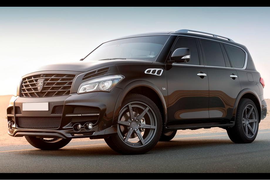 Infiniti QX80 2013–2024 Sada body kitu LRT-Design V1 (pro 2014-2018) Fotografie 4