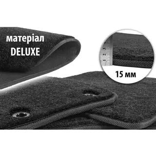 Textilní autokoberce Deluxe (černé) Man TGS 2007–2020