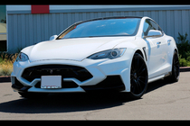 Tesla Model S 2012– Sada bodykitu LRT-Design Carbon fotografie 13