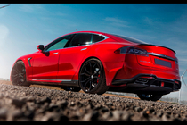 Tesla Model S 2012– Sada bodykitu LRT-Design Carbon fotografie 3