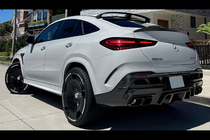 Mercedes GLE kupé C167 2019– Sada bodykitu LRT Carbon (pro GLE53/AMG-Line 2023+) fotografie 5