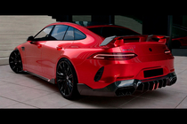 Mercedes AMG GT 4 X290 2018– Sada bodykitu LRT Carbon (pro GT63 2018-2022) fotografie 2