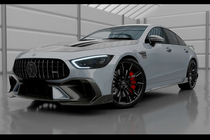 Mercedes AMG GT 4 X290 2018– Sada bodykitu LRT Carbon (pro GT53 2024+) fotografie 1
