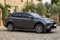 Toyota Rav 4 2013–2018 Boční prahy Bosphorus Black (2 ks, hliník) fotografie 1