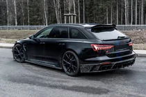Audi A6 C8 2018–2025 Sada bodykitu MNSR Carbon (pro RS6, kovany karbon) fotografie 7