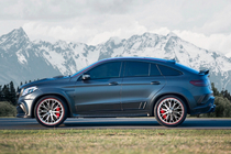 Mercedes GLE Coupé C292 2015–2019 Sada bodykitu MNSR Carbon V1 (pro GLE63) fotografie 2