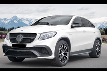 Mercedes GLE Coupé C292 2015–2019 Sada bodykitu MNSR Carbon V2 (pro GLE63) fotografie 1