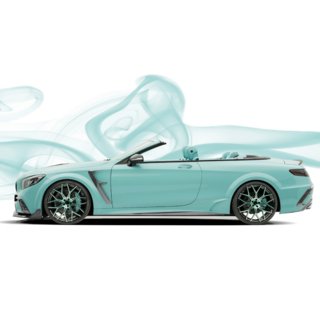 Kompletní bodykit MNSR Carbon (pro S63 Cabrio 2017-2020, kovaný karbon) fotografie 3