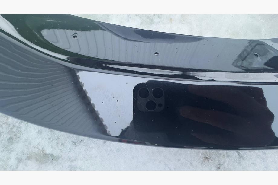 BMW řada 3 F30/F31 2012–2019 Zlevněno: Přední lip nástavec DPT V-3 (pro M3 F80, lesklá černá) Fotografie 3