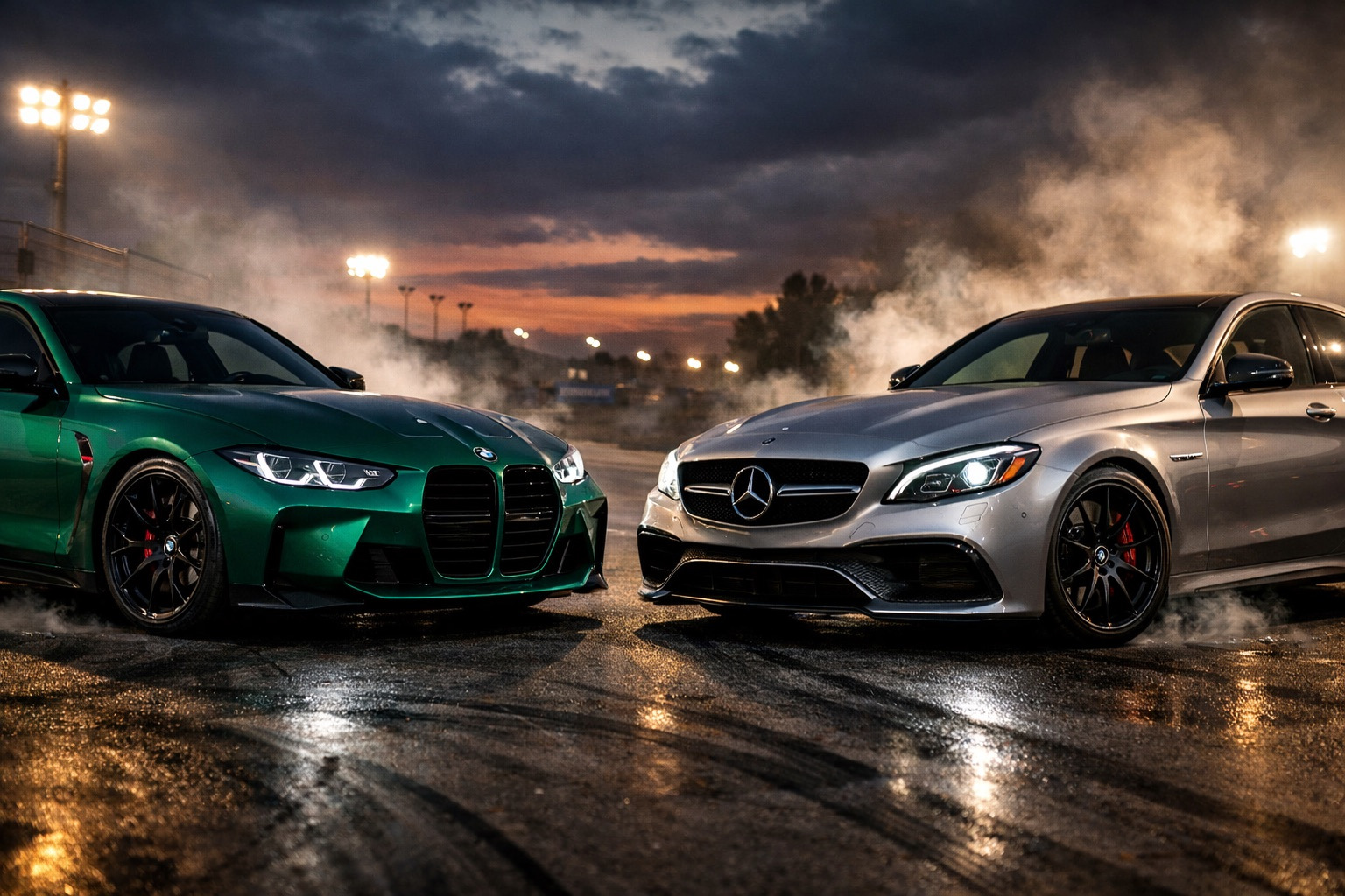 Srovnání BMW M3 vs Mercedes C63