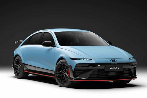 Hyundai IONIQ 6 N 2025: Nejrychlejší elektrický sedan značky