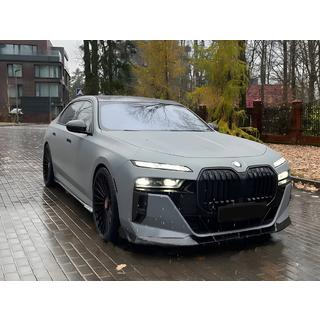 Lip spoiler předního nárazníku (pro M760, M-Sport a i7 M70) BMW řada 7 G70/G71 2022– fotografie 2