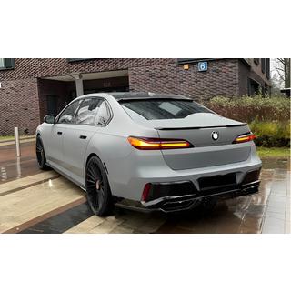 Zadní difuzor nárazníku s koncovkami (pro M760, M-Sport a i7 M70) fotografie 1