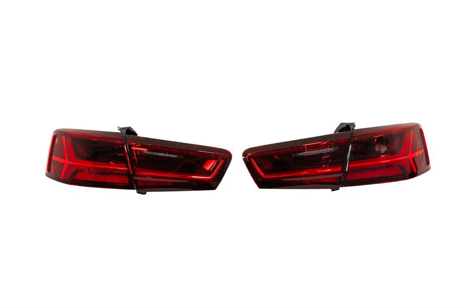 Audi A6 C7 2011–2018 Zadní LED světla High-Profile (2014–2018, 2 ks) Fotografie 1