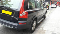 Volvo XC90 2002–2014 Boční nášlapy Allmond Grey (2 ks, hliník) fotografie 2
