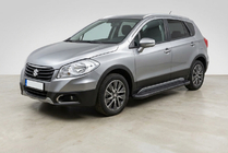 Suzuki SX4 S-Cross 2013–2016 Boční prahy Bosphorus Black (2 ks, hliník) fotografie 1