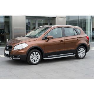 Boční nášlapy Tayga Grey (2 ks, hliník) Suzuki SX4 S-Cross 2013–2016 fotografie 1
