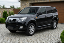 GreatWall Haval/Hover H3 2005–2013 Boční nášlapy RedLine Black (2 ks, hliník) fotografie 1