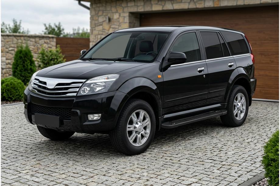 GreatWall Haval/Hover H3 2005–2013 Boční nášlapy RedLine Black (2 ks, hliník) Image