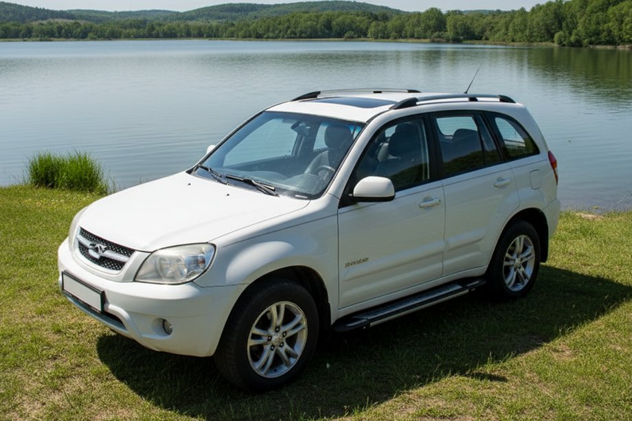 Chery Tiggo 3 2005– Boční nášlapy Rainbow (2 ks, hliník) Image