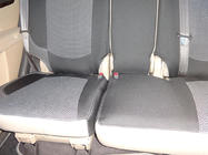 Hyundai Santa Fe 2 2006–2012 Autopotahy (eko kůže↗látka, Premium) fotografie 14