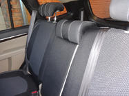Hyundai Santa Fe 2 2006–2012 Autopotahy (eko kůže↗látka, Premium) fotografie 23