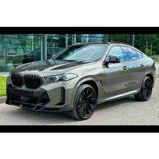 Přední lip na nárazník Lip LRT (pro M-Sport 2023+, karbon) BMW X6 G06 2019–2027 fotografie 4