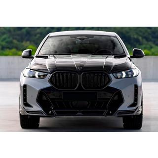Přední lip na nárazník Lip LRT (pro M-Sport 2023+, karbon) BMW X6 G06 2019–2027 fotografie 3