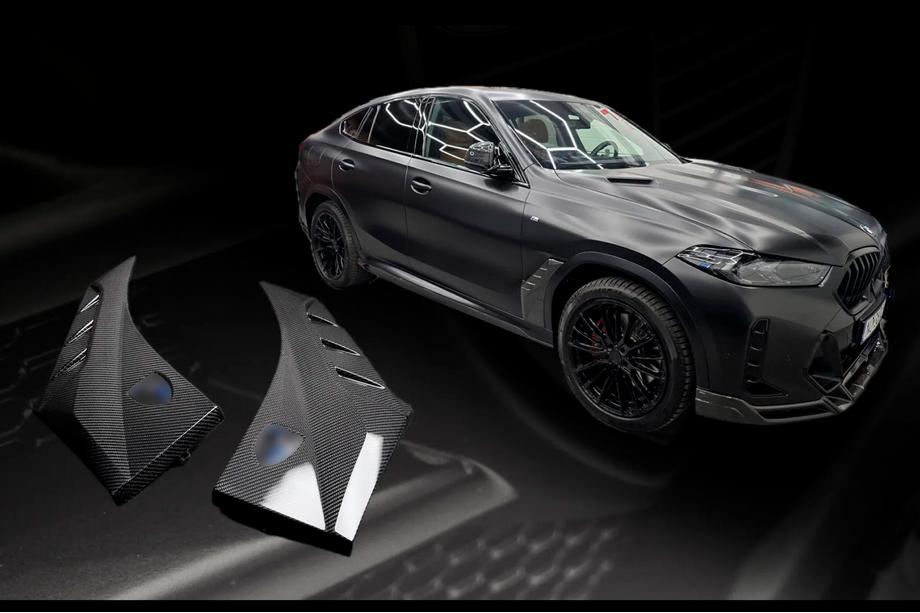 BMW X6 G06 2019–2027 Nástavce blatníků LRT (2023+, karbon) Fotografie 1
