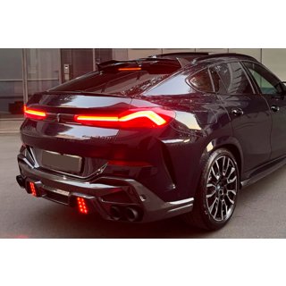 Difuzor zadního nárazníku s koncovkami LRT (pro M-Sport 2023+, karbon) fotografie 3