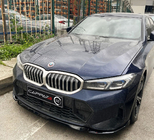 BMW řada 3 G20/G21 2018– Přední lip spoiler EuroCap V1 (pro M-Performance 2022-, lesklá černá) fotografie 1