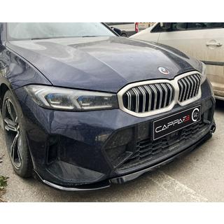 Přední lip spoiler EuroCap V1 (pro M-Performance 2022-, lesklá černá) BMW řada 3 G20/G21 2018– fotografie 2