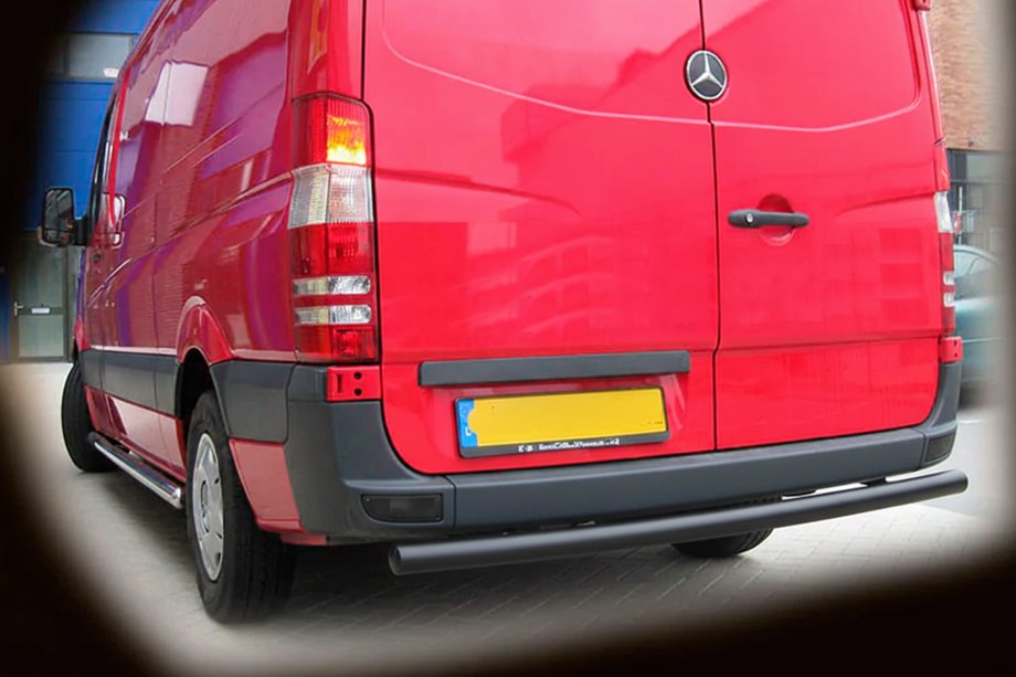 Mercedes Sprinter W906 2006–2018 Zadní ochranný rám AK002 Black (nerez) Image