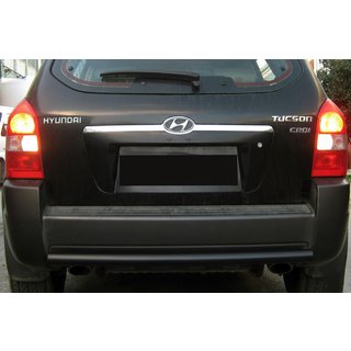 Zadní ochranný oblouk AK002 Black (nerez) Hyundai Tucson JM 2004– fotografie 1