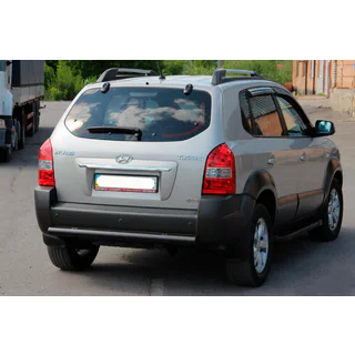 Zadní ochranný oblouk AK002 Black (nerez) fotografie 2