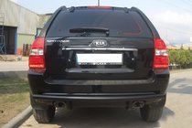 Kia Sportage 2004–2010 Zadní ochranný oblouk AK002 Black (nerez) fotografie 1
