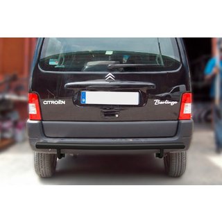 Zadní ochranný rám Black (nerez) Citroen Berlingo 1996–2008 fotografie 1