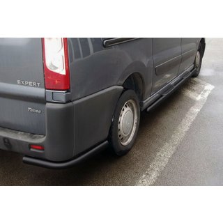 Zadní rohové oblouky Black (2 ks, nerez) fotografie 1