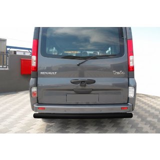 Zadní ochranný rám AK002 Black (nerez) Nissan Primastar 2002–2014 fotografie 1