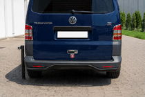 Volkswagen T5 Caravelle 2004–2010 Zadní oblouk vlna AK006 Black (nerez) fotografie 1