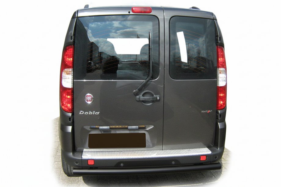 Fiat Doblo I 2005–2010 Zadní ochranný oblouk AK002 Black (nerez) Image
