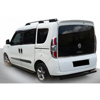 Zadní ochranný oblouk AK002 Black (nerez) Fiat Doblo II 2010–2022 fotografie 1