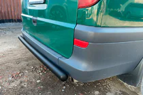 Mercedes Viano 2004–2014 Zadní ochranný oblouk AK002 Black (nerez) fotografie 1